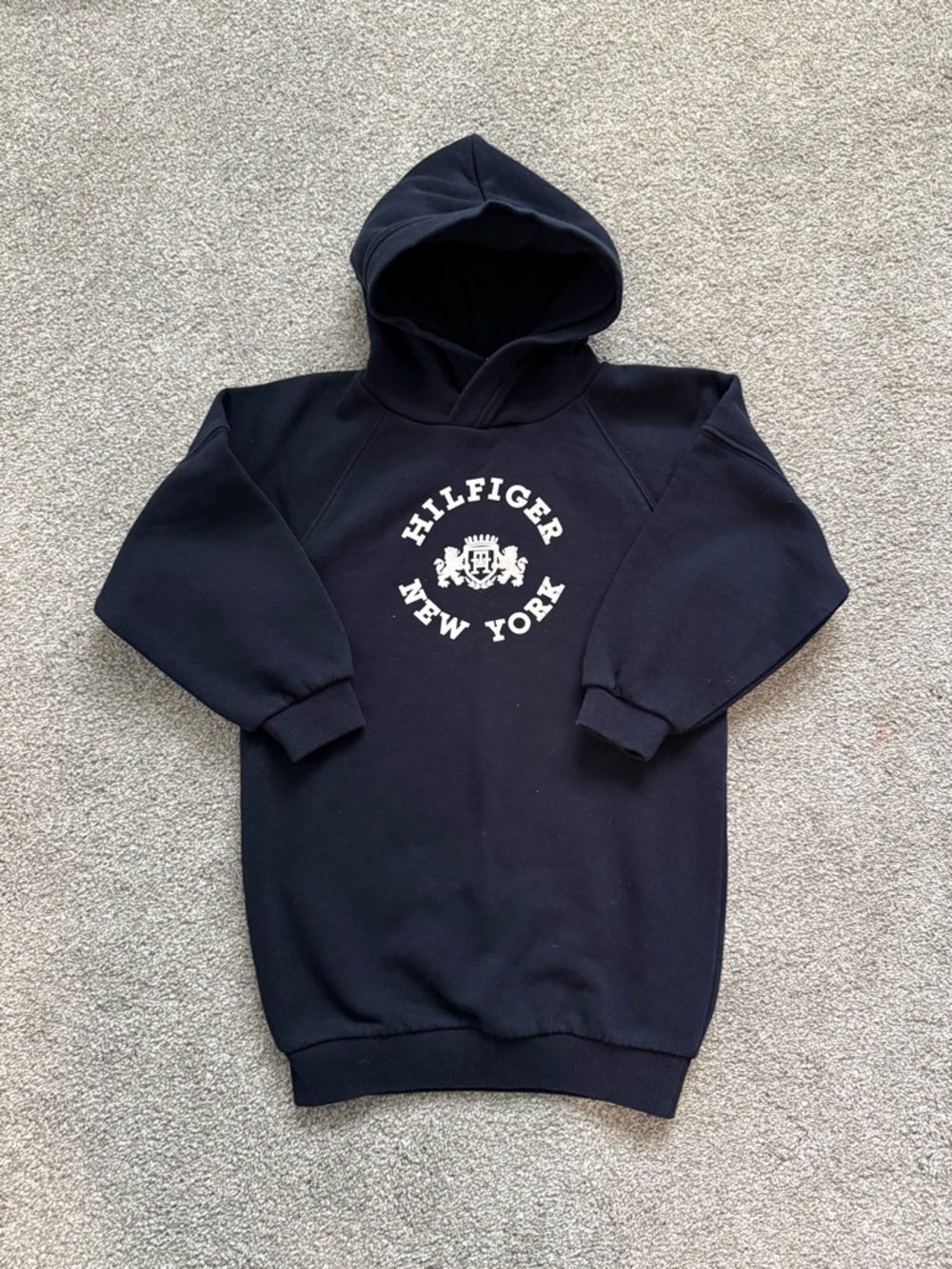 Tommy Hilfiger Navy Crewneck Hoodie dress